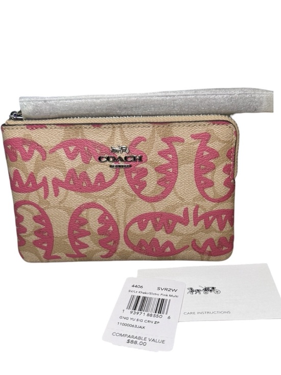 Coach Handbags - Coach x Guang Yu- NWT! Rexy Zip Around Wristlet RARE with dustbag